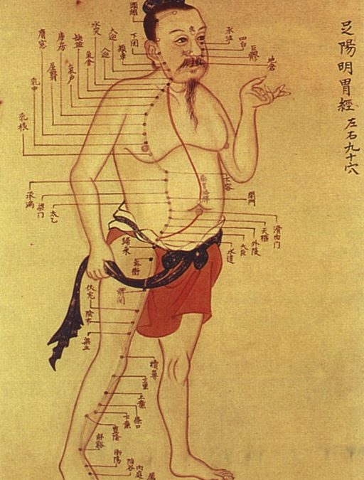 meridianos en medicina tradicional china